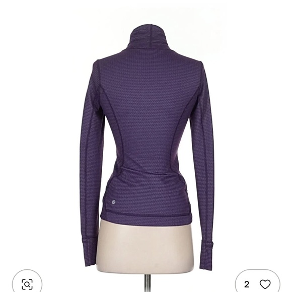 Lululemon Athletica Deep Purple Jacket - Picture 2 of 6
